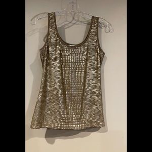 Cache’ Embellished Tee shirt with inside stretch panel